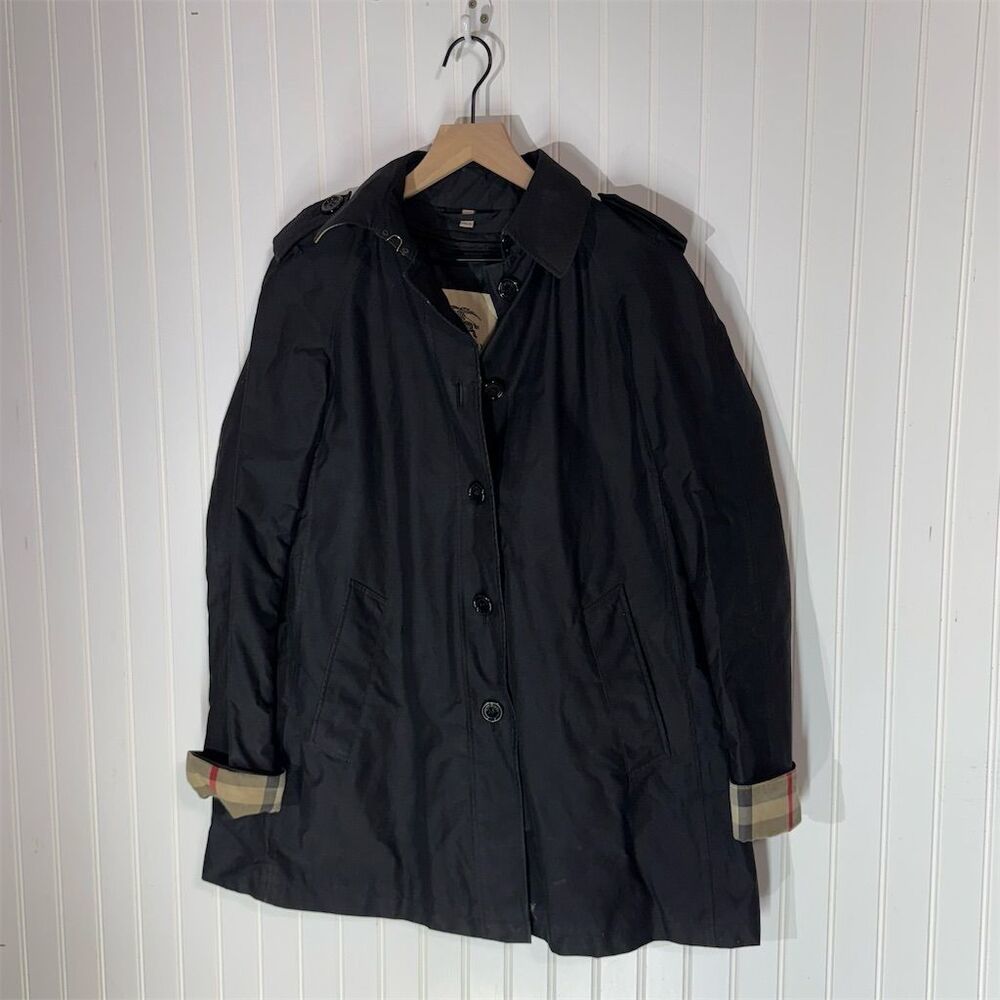Burberry Black Trench Coat